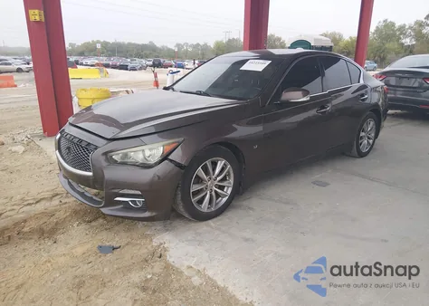 2015 Infiniti Q50 from USA, damaged, VIN JN1BV7AP0FM334287